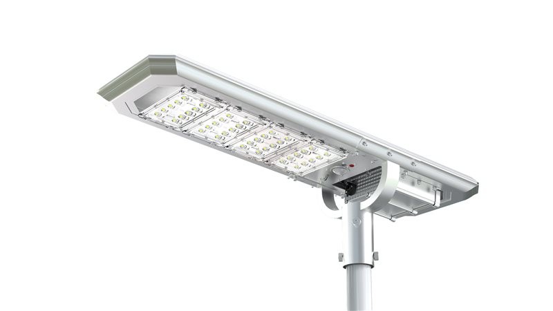 Lampione LED Fotovoltaico integrato 20W