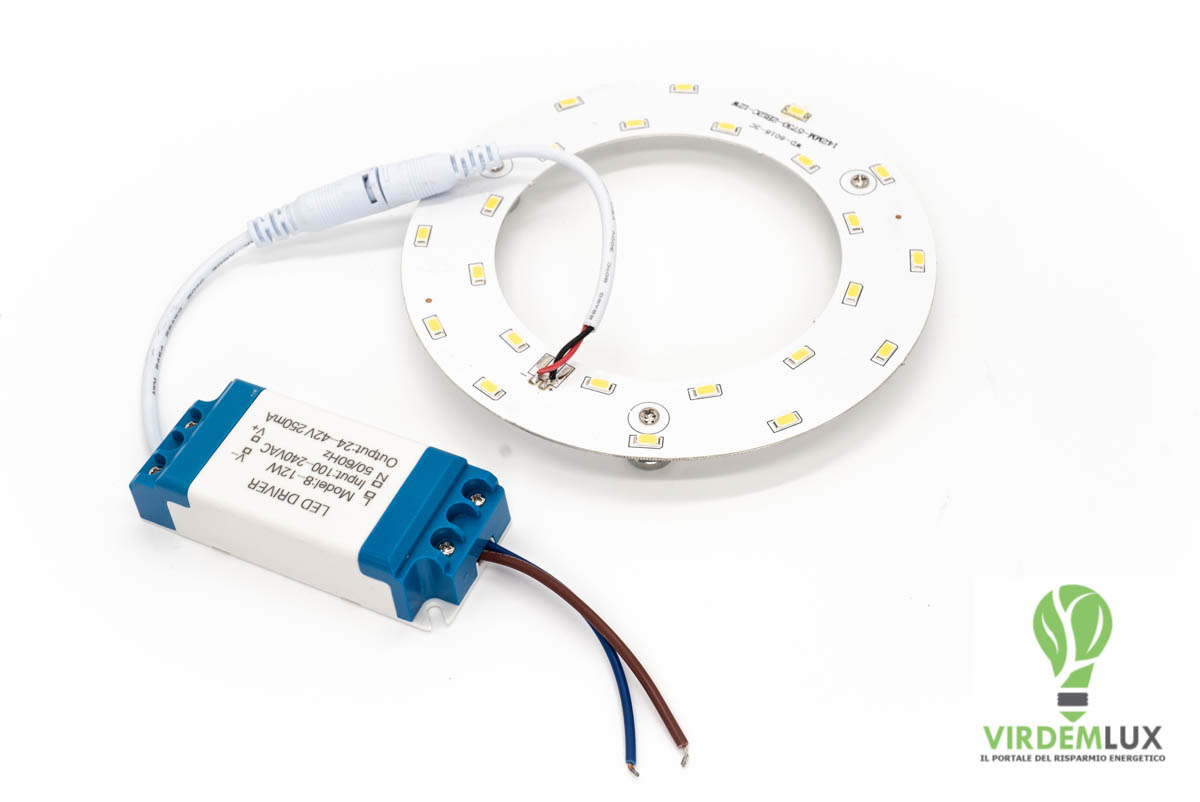 Kit Modifica Plafoniere 12W