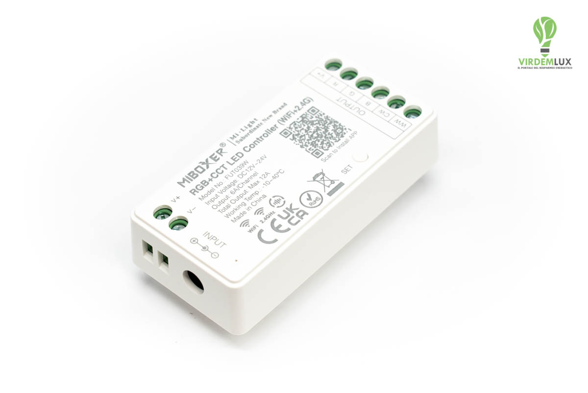 Driver dimmer WIFI RGB + bianco dinamico