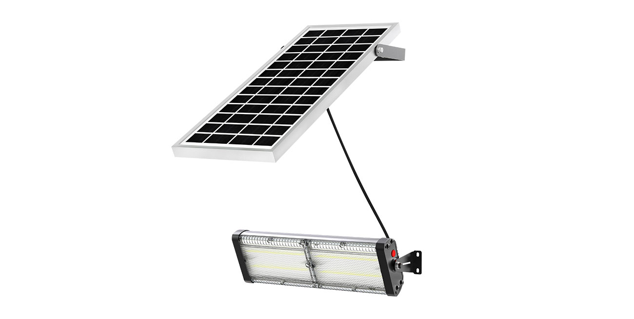 Proiettore LED Fotovoltaico 30W da parete